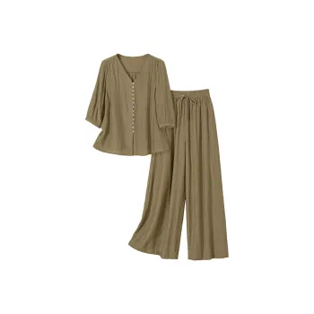 TOUCH Casual Suit Women's Olive Green
