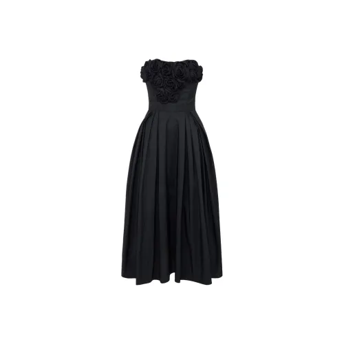 Elisabetta Franchi Floral appliqué Dress