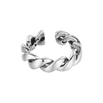 Quarqor S925 Silver Rings Unisex