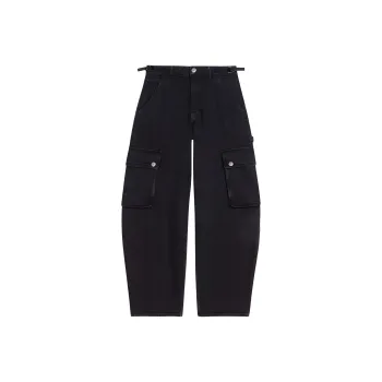 Maje Logo patch Cargo Jeans