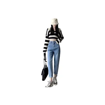 CHANGE SHE Jeans Women's Vintage Blue