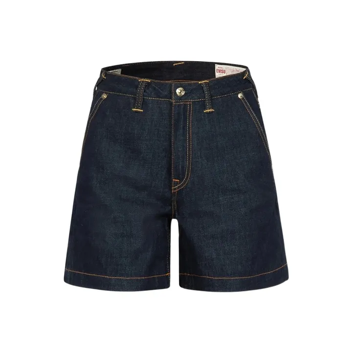 EVISU Denim Shorts Women's Denim Blue-0