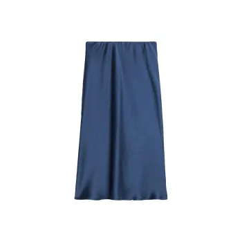 AMIPARIS High waisted Satin Skirt