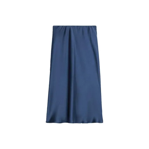 JIL SANDER High-Waist Flared Midi Skirt