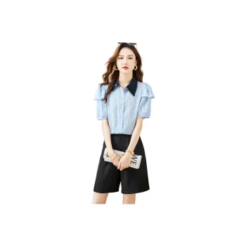 TERRE BLEUE Casual Suit Women's Blue