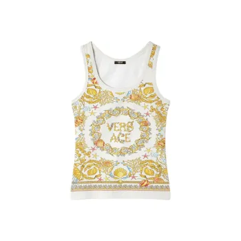 VERSACE Underwater Barocco Tank Top