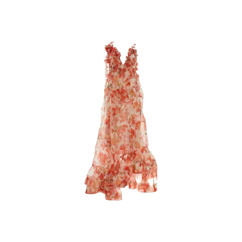 Zimmermann Slip Dresses Women's Red-0