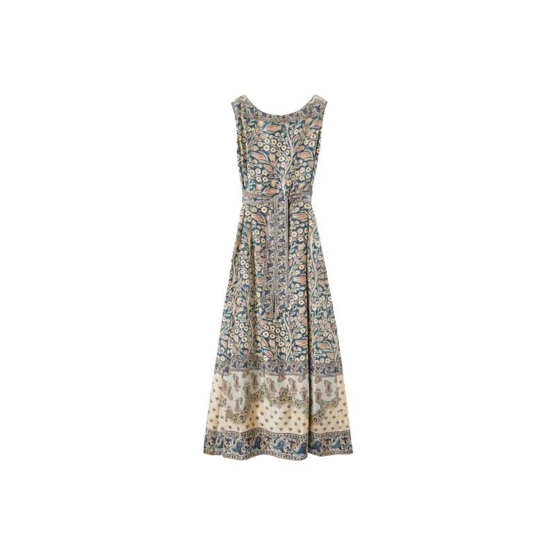 Loro Piana Sleeveless Dress Women's Multicolor-0