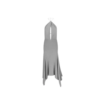 The Attico Keyhole Cut out Maxi Dress