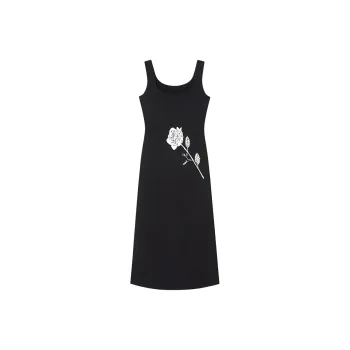 DOKZB Slip Dresses Women's Black