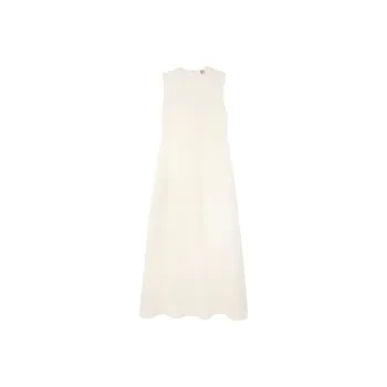 TOTEME SS24 Sleeveless Dress Women's White