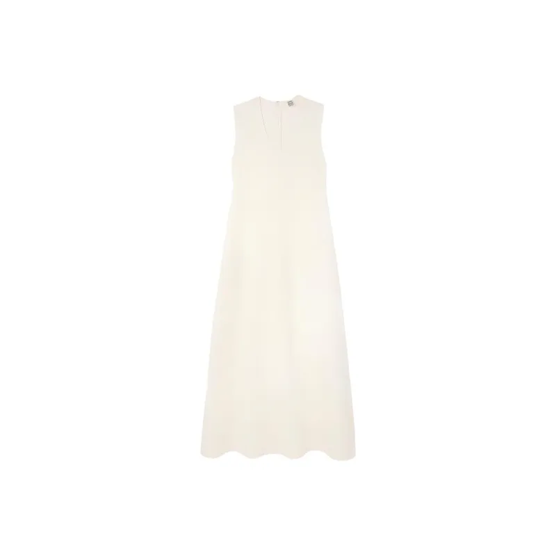 TOTEME SS24 Sleeveless Dress Women's White-0