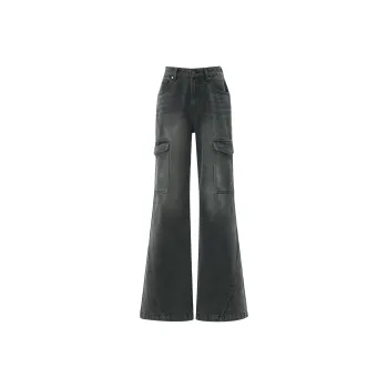 Kazakhstan Jeans Unisex Black Gray Color