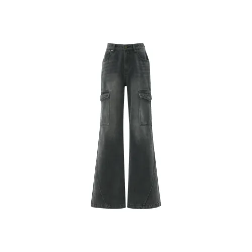Kazakhstan Jeans Unisex Black Gray Color