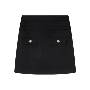 DKNY Casual Short Skirts Women's Black