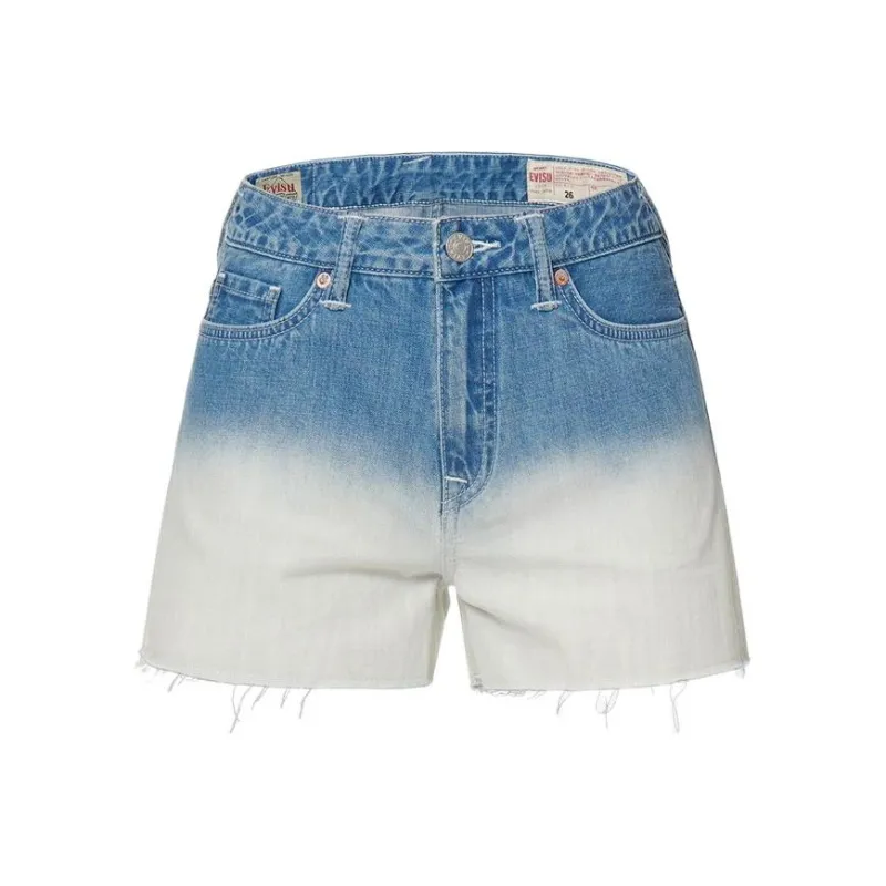 EVISU Denim Shorts Women's Multicolor-0