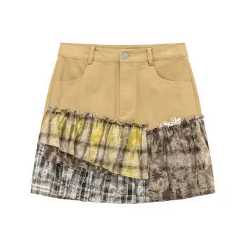 CHUU Casual Short Skirts Women's Coffee