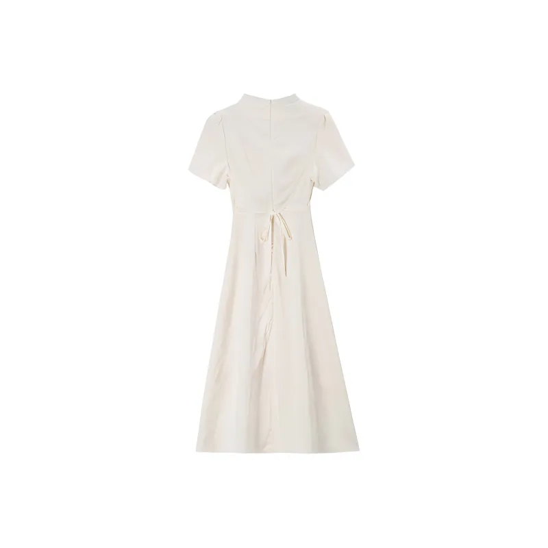 Ning Cai Yuer Short Sleeved Dress Women's-1