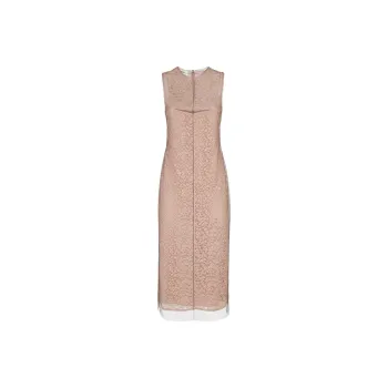 FENDI Floral lace Midi Dress
