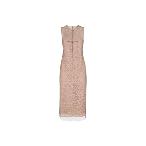 FENDI Floral lace Midi Dress