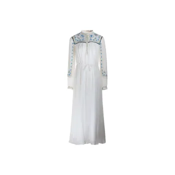 A LIFE ON THE LEFT Long Sleeved Dress Women's Ecru