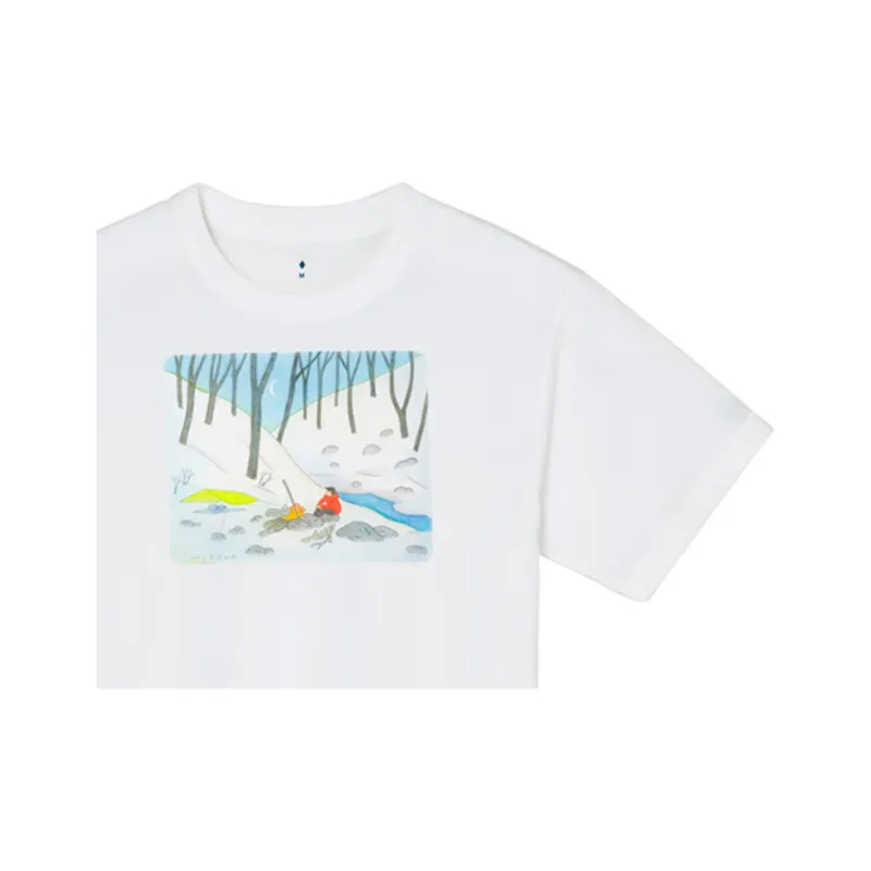 MONTBELL SS25 T Shirt Unisex White-3