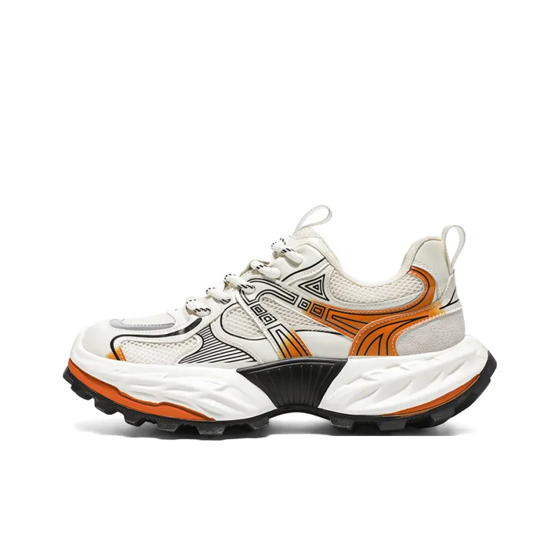 HACKBUTEER Low Top Chunky Sneakers Men's Box Included-1