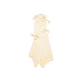 Acne Studios SS25 Sleeveless Dress Women's Light Yellow