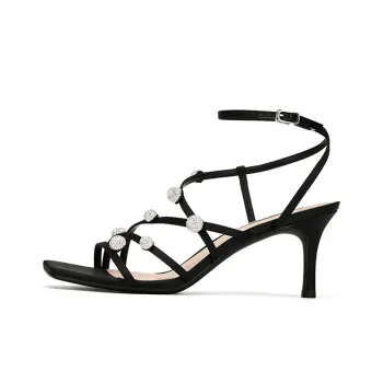 73Hours Shooting Stars Trajectory High Heels Black