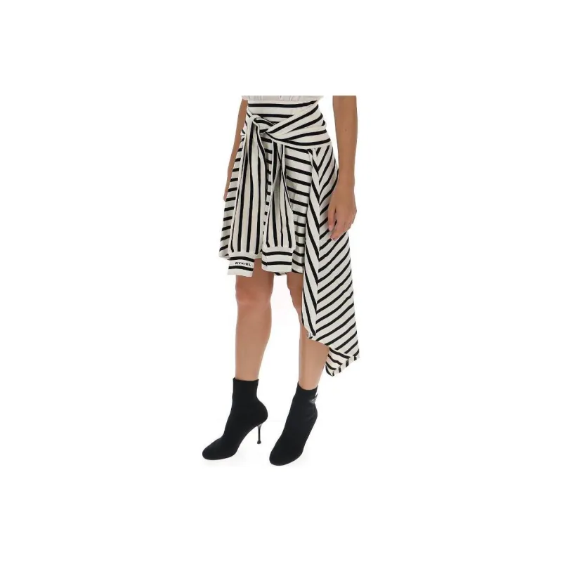 SONIA RYKIEL Casual Short Skirts Women's Black White-2