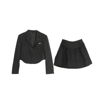 SETIROM Two Piece Skirt Sets Women's