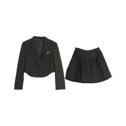 SETIROM Two Piece Skirt Sets Women's