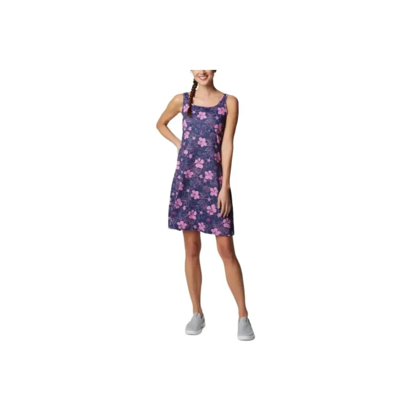 Columbia PFG Freezer™ Sleeveless Dress Women's Night Umber-0