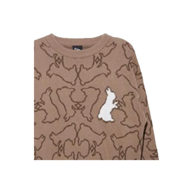 New Era Sweaters Unisex Brown-2