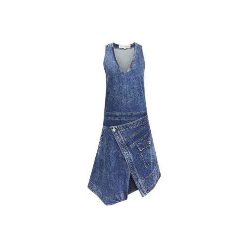 JW Anderson Wrap Front Sleeveless Dress