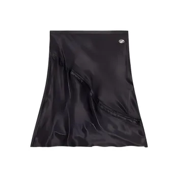 DIESEL Casual Short Skirts Women's Black