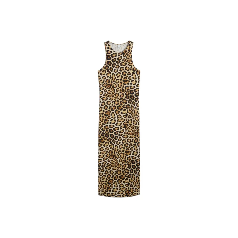 PUMA Leo Luxe Women's Slim All Over Print Dress-0