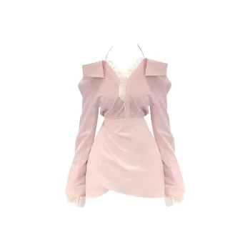 POPO.INFO Long Sleeved Dress Women's