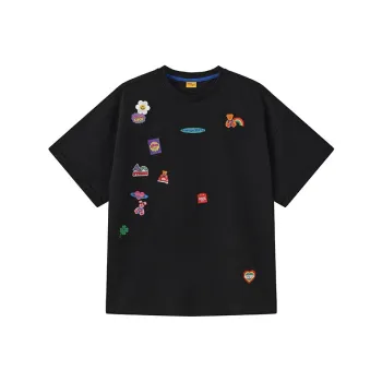 Wiggle Wiggle Individual Fashion Crew Neck Top T Shirt Women's