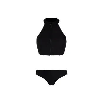 Givenchy Zipped Front Bikini Set