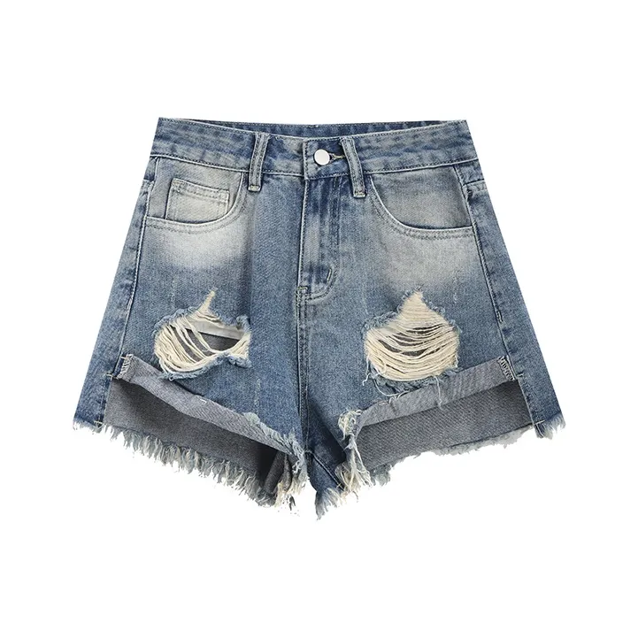 TWOPLUMGIRLS Denim Shorts Women's-3