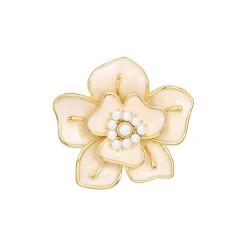 HMZ Copper Alloy Brooches Women's