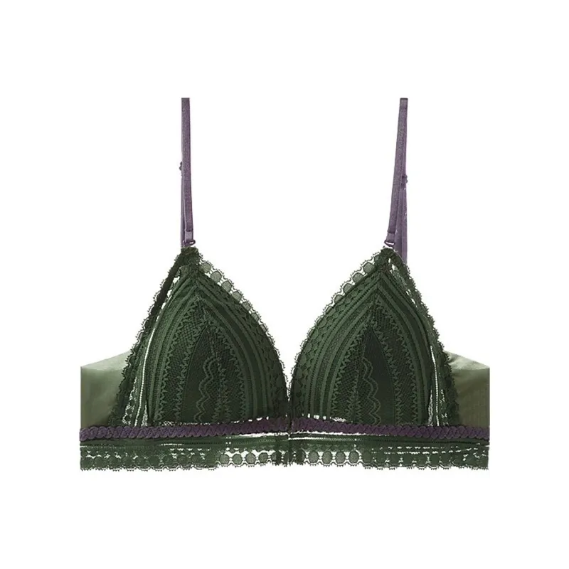 Flowers in water Women's Bras-10