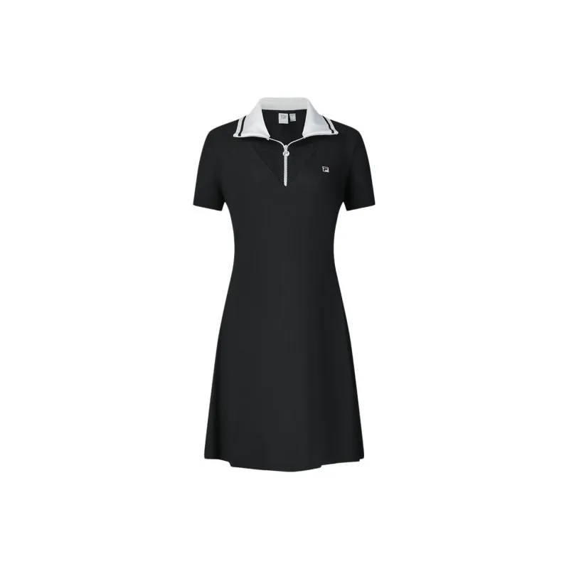 FILA Skirt Set Women's Dark Flow Black-0