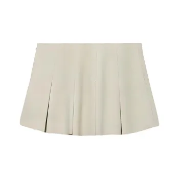 ZARA Casual Short Skirts Women's White