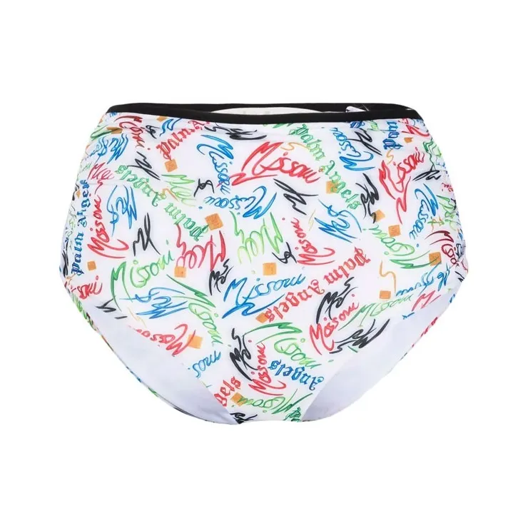 Missoni X PALM ANGELS Swimming Shorts Women's White-0