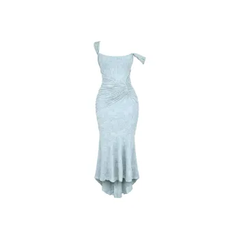 HOUSE OF CB Cesca Slip Dress Women's BLUEBELL/Bluebell