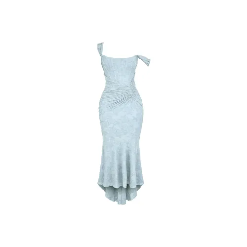 HOUSE OF CB Cesca Slip Dress Women's BLUEBELL/Bluebell