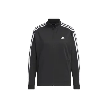 Adidas 3 Stripes Jacket Women's Black White