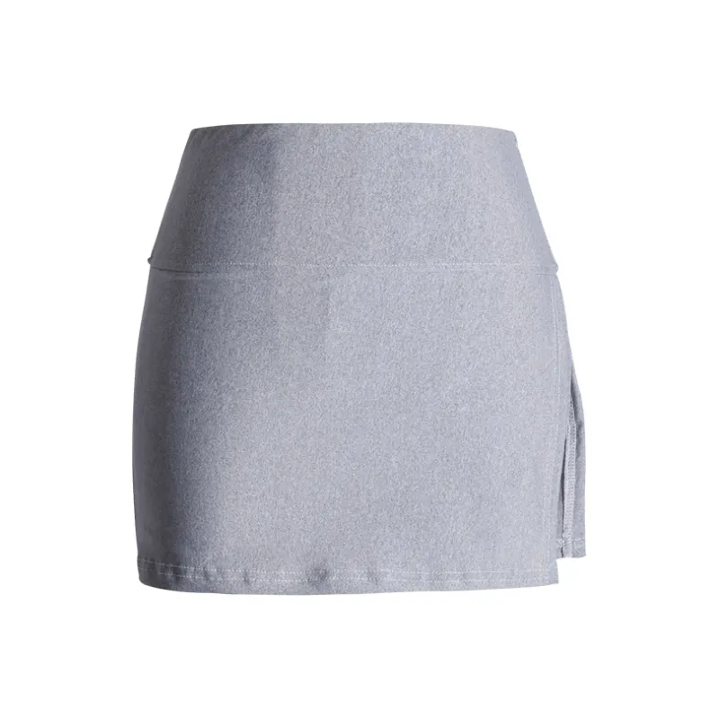 Kazakhstan Casual Short Skirts Women's Effortless Gray-0